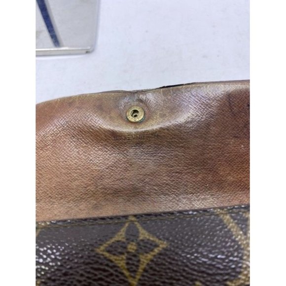 Louis Vuitton Brown Sarah De Large Canvas Travel M10988 Wallet - Picture 11 of 11